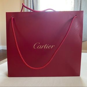 cartier shopping bag